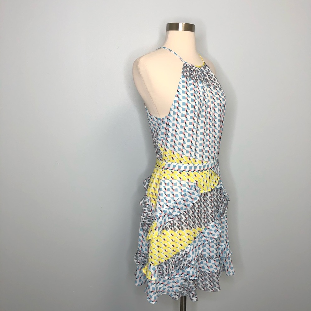 Parker Halter Ruffle Dress - Picture 2 of 13